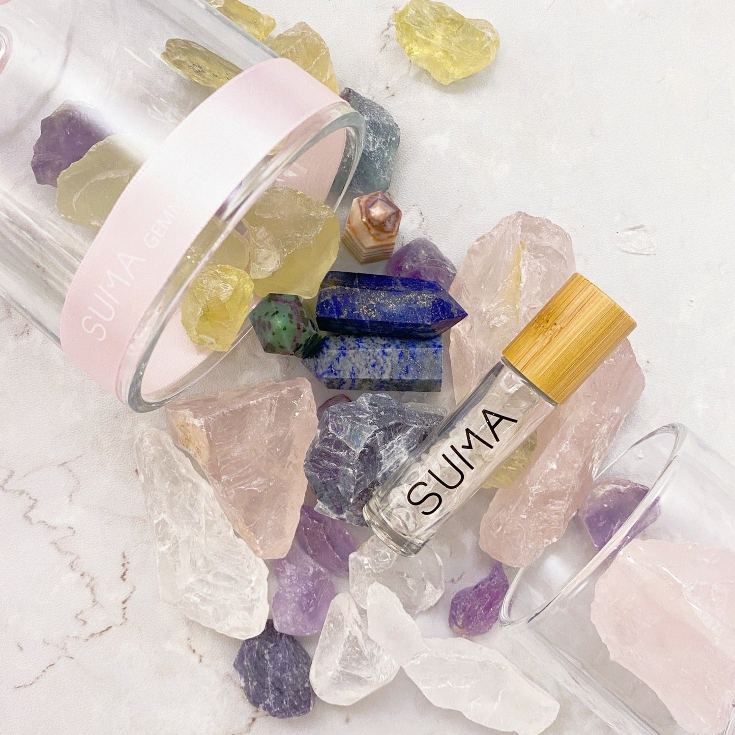 Crystal Energy Aroma Rollon - Brain Me Luck